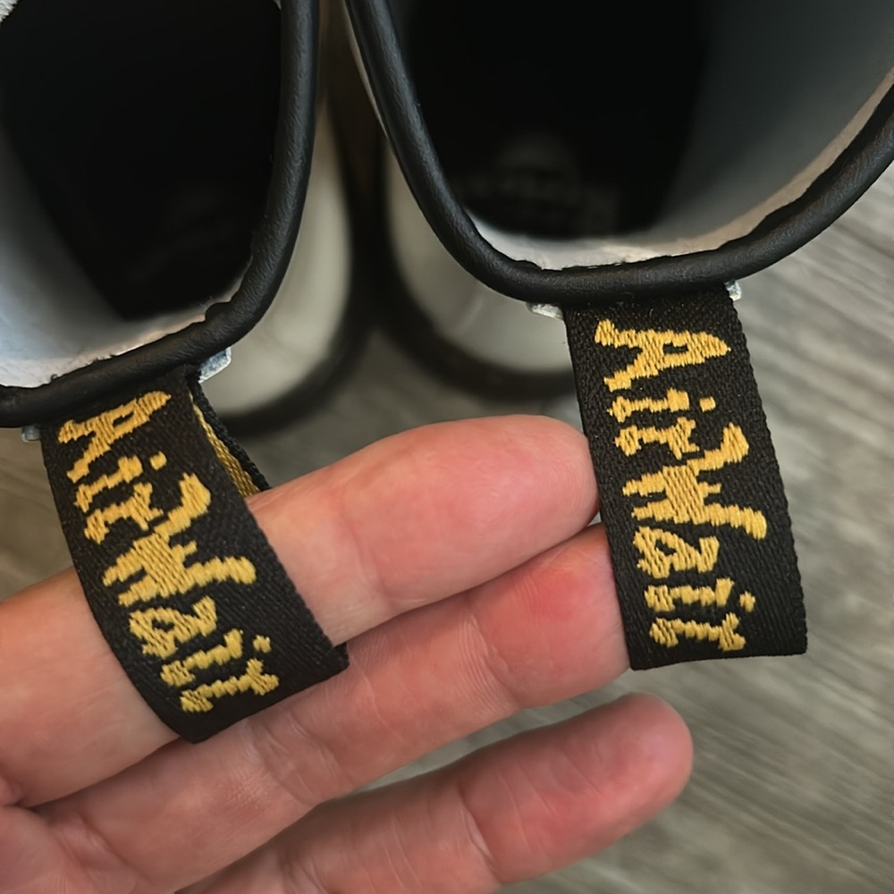 Dr. Martens White Combat Boots - Picture 7 of 12
